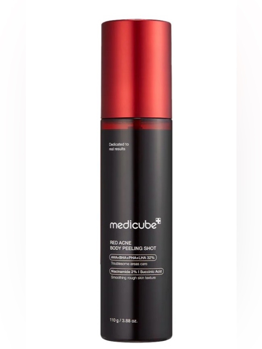 Medicube Red Body Peeling Shot Cleanser 3.88 oz 110g AHA BHA PHA LHA New
